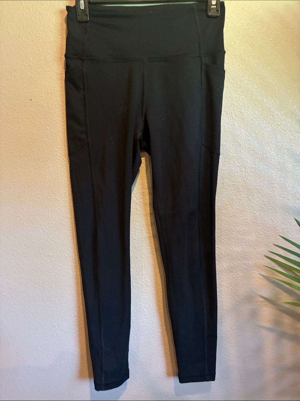 Victoria's Secret Black Seam-Detail High-Waist Leggings